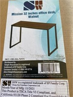 Mission 32 inch office desk