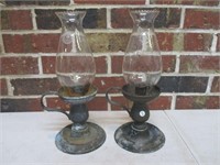 2 Candle Stick Holders from Czechoslovakia