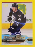 Josh Morrissey 2016-17 UD Young Guns Rookie Card