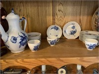 Tea set china4 cups,8 plates, 8 saucers