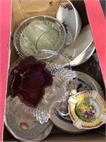 ASSORTED BOWLS, OTHER GLASSWARE
