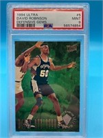 David Robinson Defensive Gems PSA 9