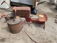 Pedal Tractor Body, 5 Gallon Can