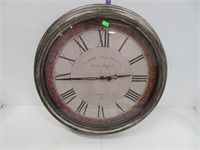 Clock, 18" diameter