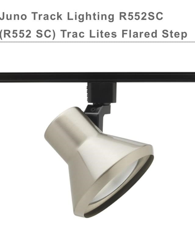 Juno Track Lighting R552SC Flared Step Line