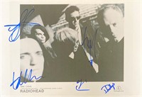 Autograph Radiohead Media Press Photo