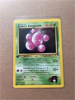 Pokemon 1st Edition Erika's Exeggcute Card
