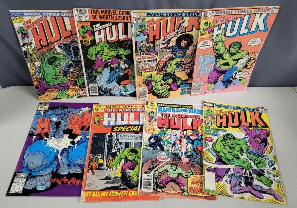 Marvel The Incredible Hulk comics