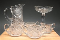 American Brilliant Cut Crystal Collection + (6)