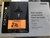 Portfolio outdoor post Lantern