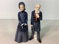 2 Goebel Salvation Army Statues, 8in & 8 1/4in
