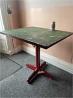 Vintage Workman/Painters Adjustable Table with