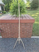 ANTIQUE PRIMITIVE WOOD PITCH FORK-TOP HAS A CHIP