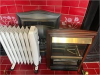 Coal Effect Fire and a DeVille Radiator (67 cm H)