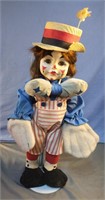 Vintage 15" Effanbee's Faith Wick Clown