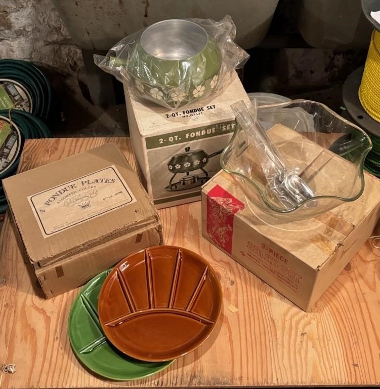 Assorted Vintage Kitchen Sets