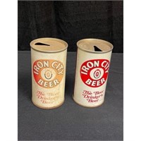 (2)1970 Iron City Pittsburgh Pirates Beer Cans