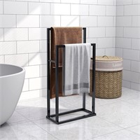 New $47 Metal Freestanding 2 Tier Towel Racks
