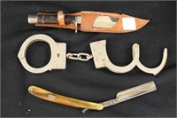 WW2 Knife Cuffs Razor