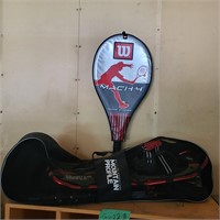 G622 Wilson racquet and snow shoes