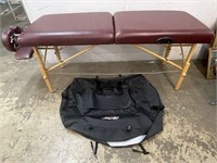 LifeGear Portable Massage Table in Case