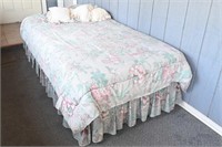 Twin Size Bed & Bedding
