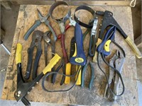 Box tools, filter wrenches, pliers, pop rivet
