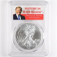 2019 Silver Eagle PCGS MS70