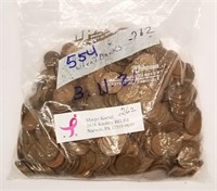 554 Wheat Cents