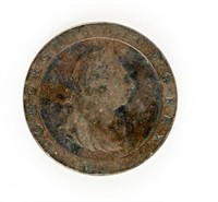 Coin 1797 Great Britain Large Cent "Cartwheel"-G