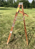 6 ft wooden step ladder, Werner!