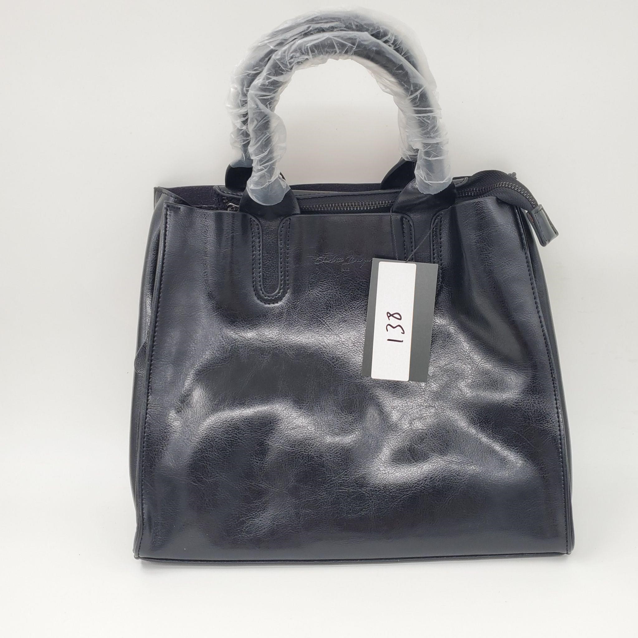 10- Charlotte Bourgeois Handbags Purses + Fashion lots