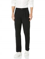 Essentials Men's Classic-Fit Wrinkle-Resistant Pl