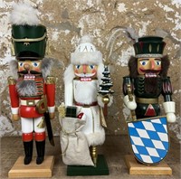 Three Ulbricht Nutcrackers