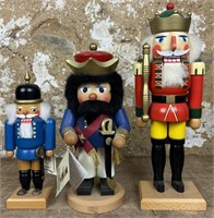 Three Signed Ulbricht Nutcrackers