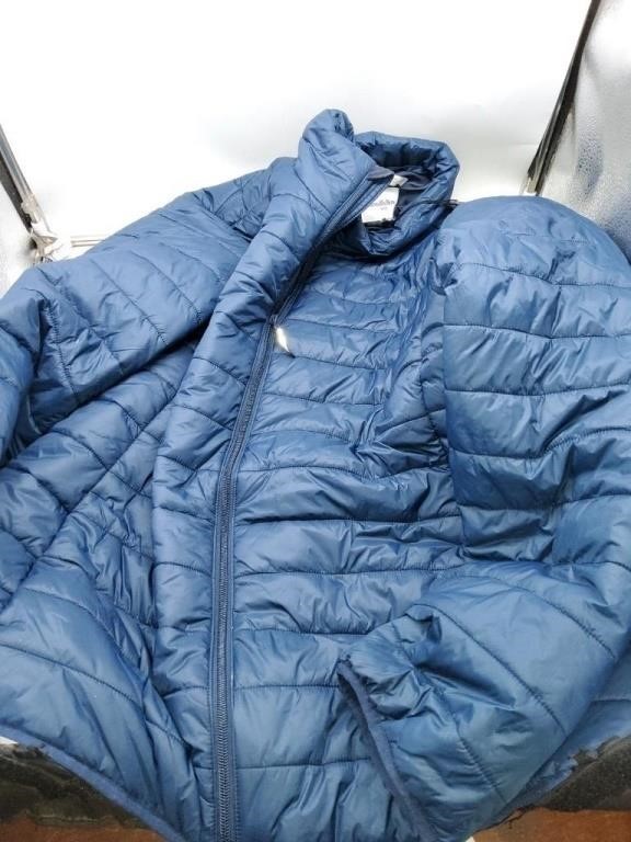 Goodfellow blue XL puffer jacket