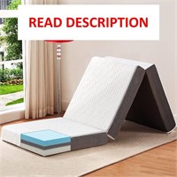 4in Tri Folding Mattress  Single (25x75)**