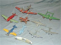 Assorted Airplane Toy Lot including Tootsietoy
