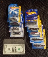 Lot of Hot Wheels cars Batman Batmobile first