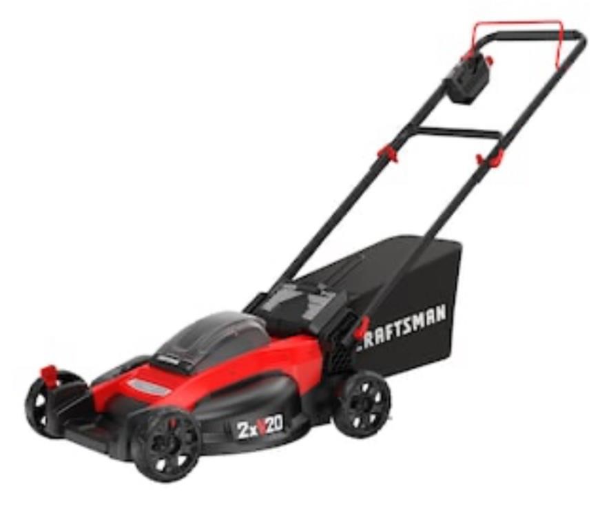 $300Retail-Craftsman 20V 20in Mower

Lightly