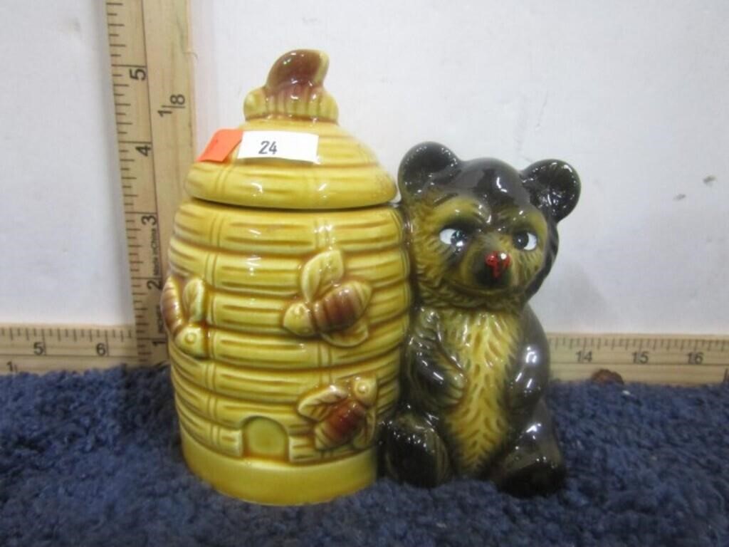 VINTAGE JAPAN HONEY JAR