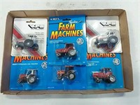 assortment of 1/64 scale tractors