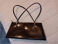 Beijo vintage patent leather purse 13" x 6"