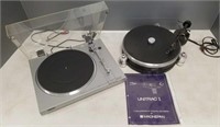 Ariston audio turntable with Magnepan Unitrac I