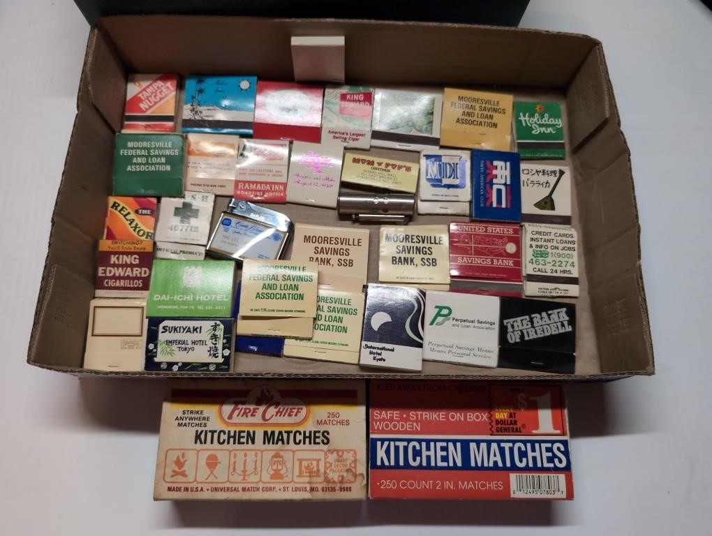 Super Cool Advertising matchbook & Lighter Lot