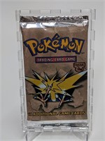 1999 Pokemon Fossil Set Booster Pack - Zapdos Artw
