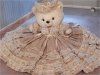 Teddy Bear With A Fluffy Dress