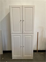 4 Door Cabinet W/ Shelves for Bath Or Garage