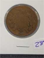 1866 TWO CENT