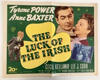 The Luck of the Irish vintage movie poster